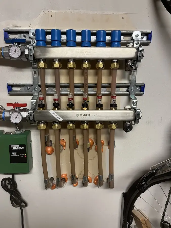 Plumber performing Leak Detection at a residential property in Bardmoor